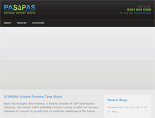 Tablet Screenshot of pasapas-sap-support.com